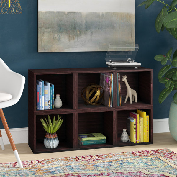 Ebern Designs Dehart Cube Bookcase & Reviews Wayfair